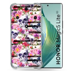 Coque Renforcée Pour Honor Magic 5 Lite Tete de Mort Pattern