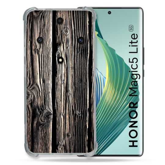 Coque Renforcée Pour Honor Magic 5 Lite Texture Bois