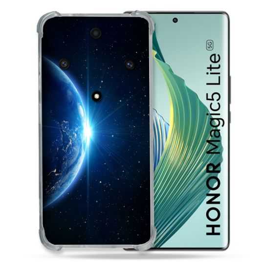 Coque Renforcée Pour Honor Magic 5 Lite Univers Planete Terre
