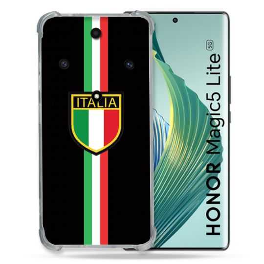 Coque Renforcée Pour Honor Magic 5 Lite Voyage Italie 3 Noir