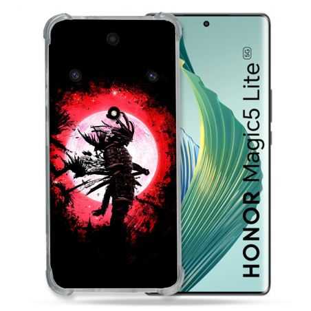 Coque Renforcée Pour Honor Magic 5 Lite Voyage Japon Samourai