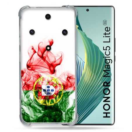 Coque Renforcée Pour Honor Magic 5 Lite Voyage Portugal Flamme