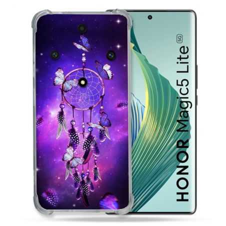 Coque Renforcée Pour Honor Magic 5 Lite Zen Attrape Reve Papillon
