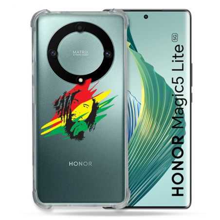 Coque Renforcée Transparente Pour Honor Magic 5 Lite Bob Marley Graf