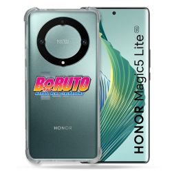 Coque Renforcée Transparente Pour Honor Magic 5 Lite Boruto Logo