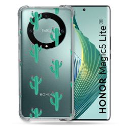 Coque Renforcée Transparente Pour Honor Magic 5 Lite Cactus