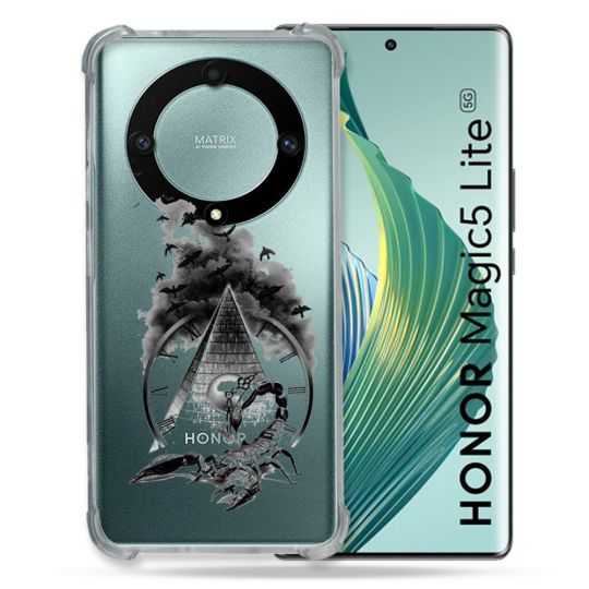 Coque Renforcée Transparente Pour Honor Magic 5 Lite Scorpion