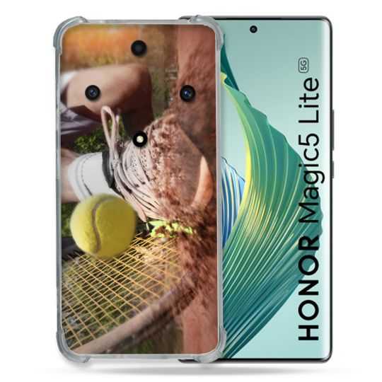 Coque Renforcée Pour Honor Magic 5 Lite Sport Tennis Glissade