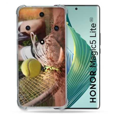 Coque Renforcée Pour Honor Magic 5 Lite Sport Tennis Glissade