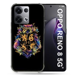 Coque Renforcée Pour Oppo Reno 8 5G Harry Potter Hogwarts