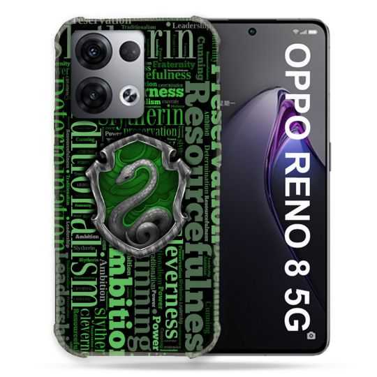 Coque Renforcée Pour Oppo Reno 8 5G Harry Potter Serpentar
