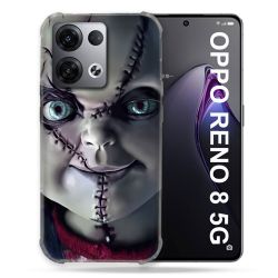 Coque Renforcée Pour Oppo Reno 8 5G Horreur Chucky Cicatrice