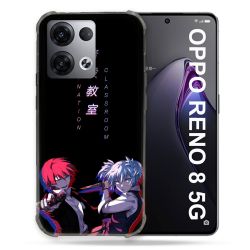 Coque Renforcée Pour Oppo Reno 8 5G Manga Assassination Classroom Duo