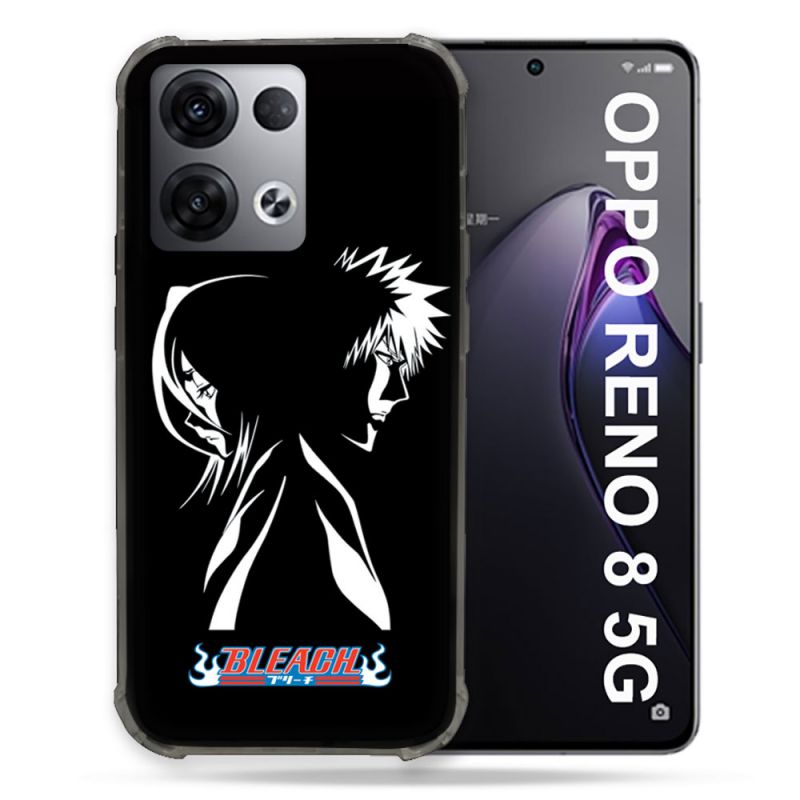 Coque Renforcée Pour Oppo Reno 8 5G Manga Bleach Duo