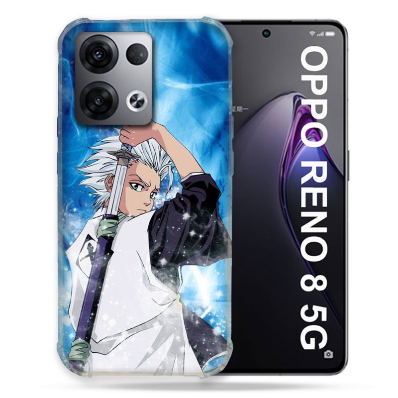 Coque Renforcée Pour Oppo Reno 8 5G Manga Bleach Hitsugaya