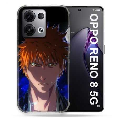 Coque Renforcée Pour Oppo Reno 8 5G Manga Bleach Ichigo