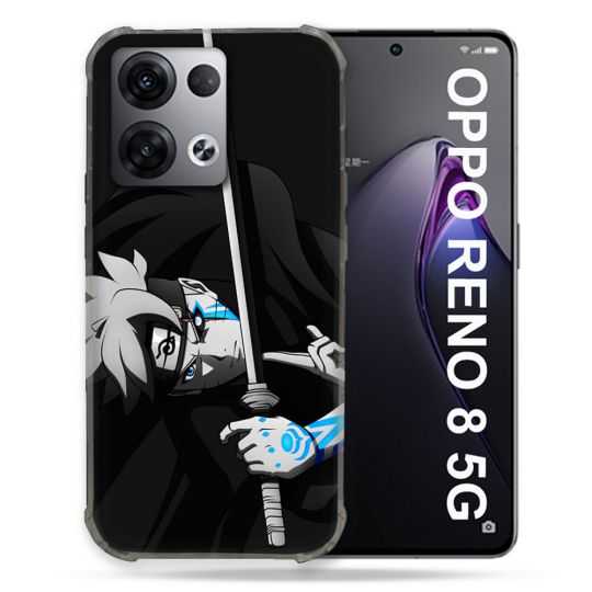 Coque Renforcée Pour Oppo Reno 8 5G Manga Boruto Epée