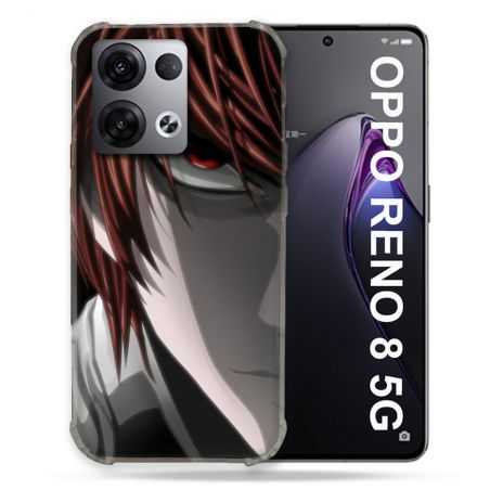 Coque Renforcée Pour Oppo Reno 8 5G Manga Death Note Kira