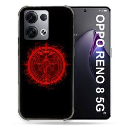 Coque Renforcée Pour Oppo Reno 8 5G Manga Fullmetal Alchemist Logo