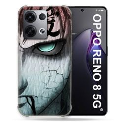 Coque Renforcée Pour Oppo Reno 8 5G Manga Naruto Gaara