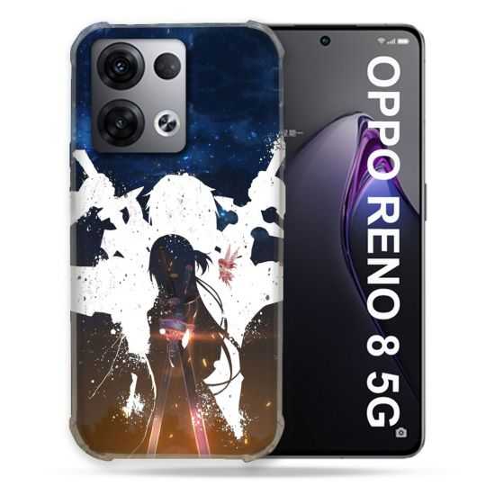 Coque Renforcée Pour Oppo Reno 8 5G Manga SAO sword Art Online Asuna