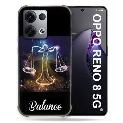 Coque Renforcée Pour Oppo Reno 8 5G Signe Zodiaque 2 Balance