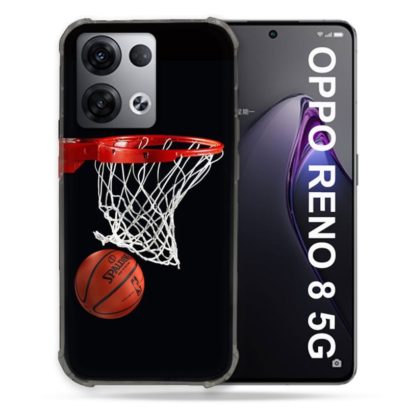 Coque Renforcée Pour Oppo Reno 8 5G Sport Basket Panier
