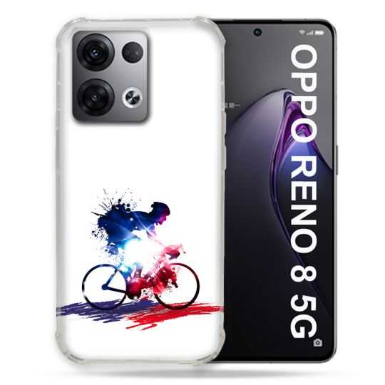 Coque Renforcée Pour Oppo Reno 8 5G Sport Cyclisme France