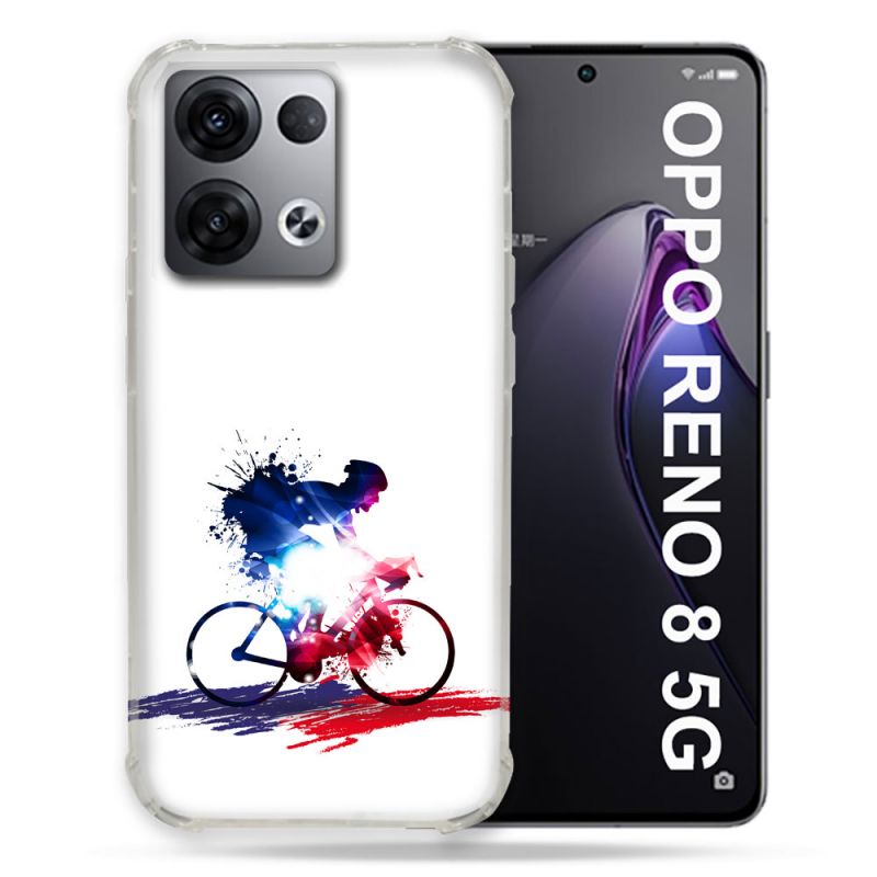 Coque Renforcée Pour Oppo Reno 8 5G Sport Cyclisme France