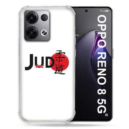 Coque Renforcée Pour Oppo Reno 8 5G Sport Judo Logo
