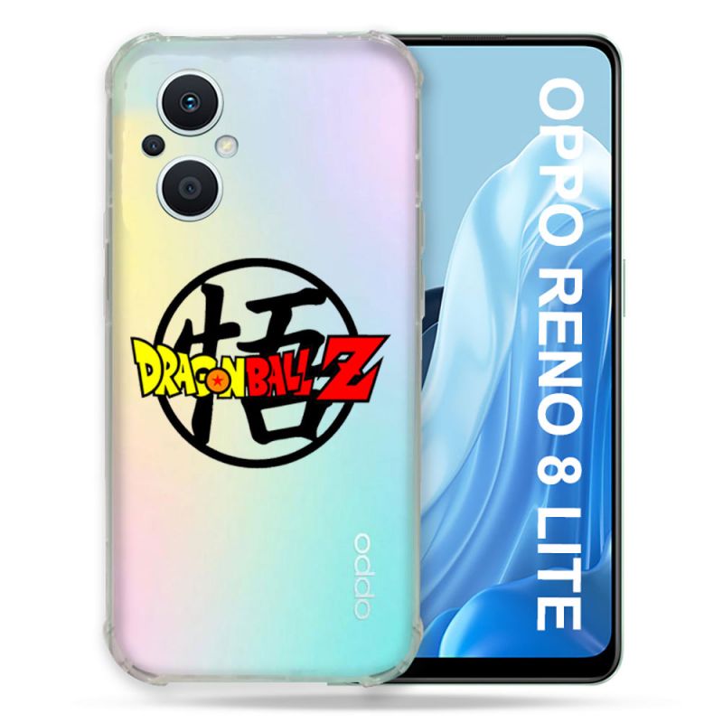 Coque Renforcée Transparente Pour Oppo Reno 8 5G Dragon Ball Logo