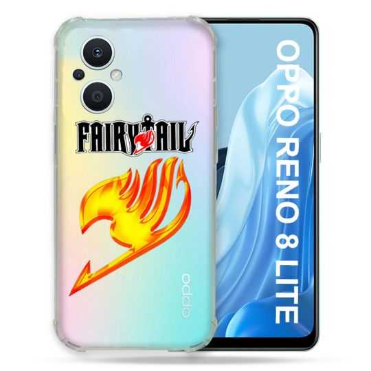 Coque Renforcée Transparente Pour Oppo Reno 8 5G Fairy Tail