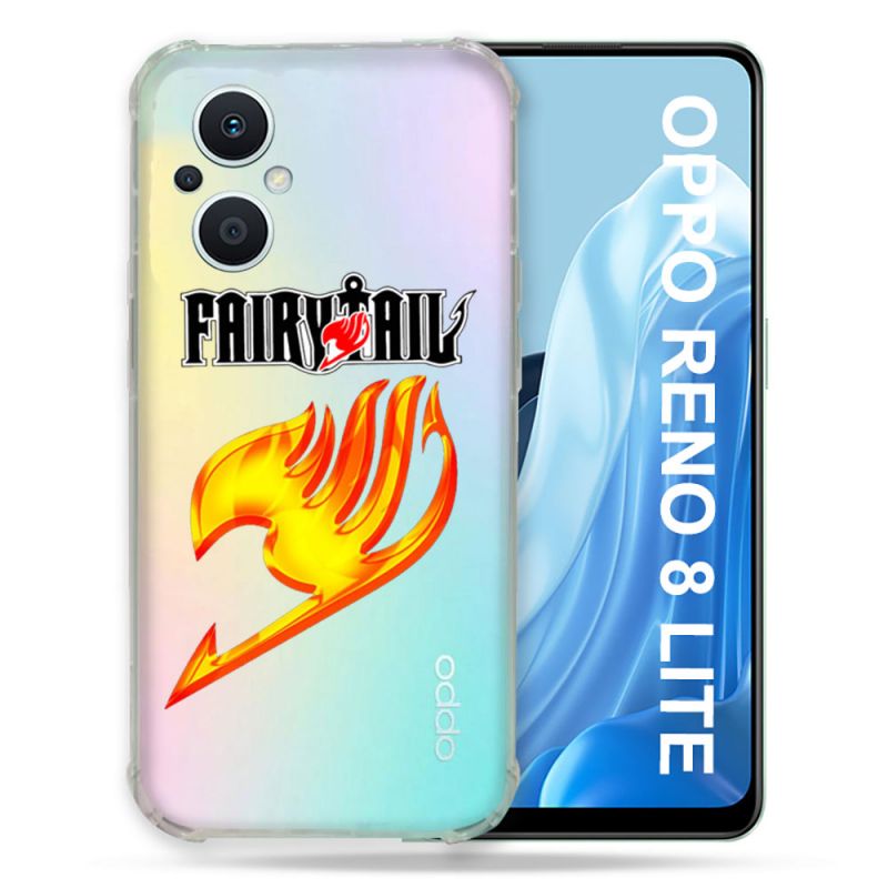 Coque Renforcée Transparente Pour Oppo Reno 8 5G Fairy Tail