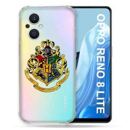 Coque Renforcée Transparente Pour Oppo Reno 8 5G Harry Potter Poudlard