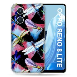 Coque Renforcée Pour Oppo Reno 8 Lite 5G Animal Libellule