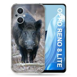 Coque Renforcée Pour Oppo Reno 8 Lite 5G Chasse Sanglier Pin