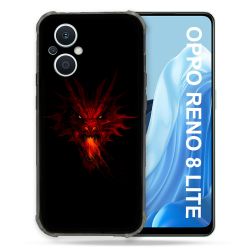 Coque Renforcée Pour Oppo Reno 8 Lite 5G Fantastique Dragon Feu