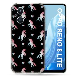 Coque Renforcée Pour Oppo Reno 8 Lite 5G Fantastique Licorne Pattern