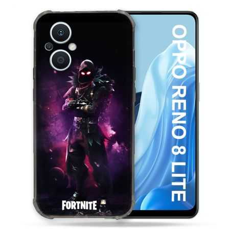 Coque Renforcée Pour Oppo Reno 8 Lite 5G Fortnite Raven