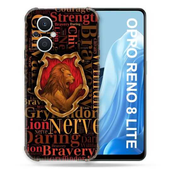Coque Renforcée Pour Oppo Reno 8 Lite 5G Harry Potter Griffondor
