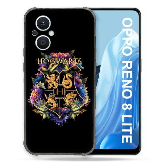 Coque Renforcée Pour Oppo Reno 8 Lite 5G Harry Potter Hogwarts