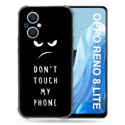 Coque Renforcée Pour Oppo Reno 8 Lite 5G Humour Don't Touch