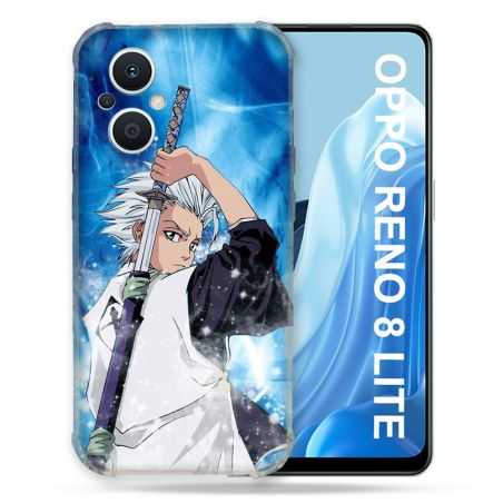 Coque Renforcée Pour Oppo Reno 8 Lite 5G Manga Bleach Hitsugaya
