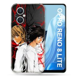 Coque Renforcée Pour Oppo Reno 8 Lite 5G Manga Death Note Duo