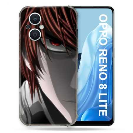 Coque Renforcée Pour Oppo Reno 8 Lite 5G Manga Death Note Kira