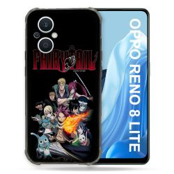 Coque Renforcée Pour Oppo Reno 8 Lite 5G Manga Fairy Tail Logo Team