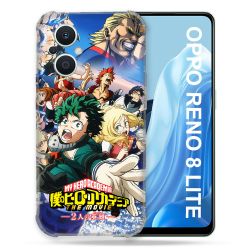 Coque Renforcée Pour Oppo Reno 8 Lite 5G Manga My Hero Academia Affiche