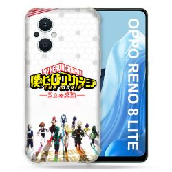 Coque Renforcée Pour Oppo Reno 8 Lite 5G Manga My Hero Academia Blanc