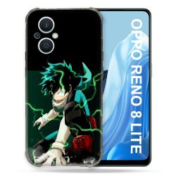 Coque Renforcée Pour Oppo Reno 8 Lite 5G Manga My Hero Academia Deku