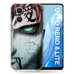 Coque Renforcée Pour Oppo Reno 8 Lite 5G Manga Naruto Gaara